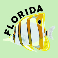 Florida Butterfly Fish, Tropical Coral Marine Animal Urban Heavy T-shirt | Artistshot