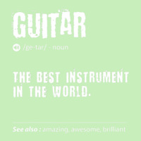 Guitar Definition The Best Instrument In The World Birthday Urban Heavy T-shirt | Artistshot