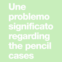 Une Problemo Significato Regarding The Pencil Cases Urban Pullover Hoodie | Artistshot