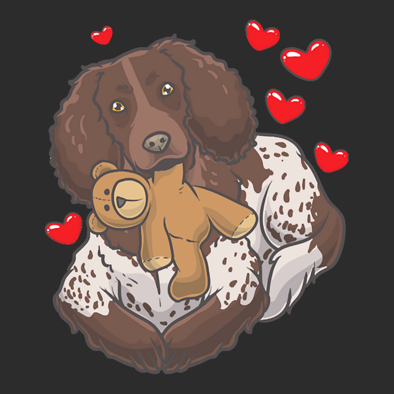 Soft Toy T  Shirt German Spaniel With Stuffed Animal And Hearts T  Shi Exclusive T-shirt | Artistshot