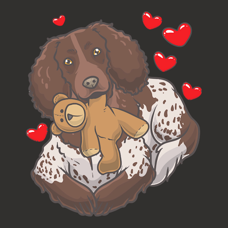 Soft Toy T  Shirt German Spaniel With Stuffed Animal And Hearts T  Shi Champion Hoodie | Artistshot