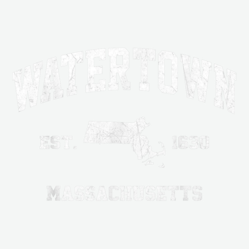 Watertown Massachusetts Ma Vintage State Athletic Style T Shirt Urban Pullover Hoodie by hin | Artistshot