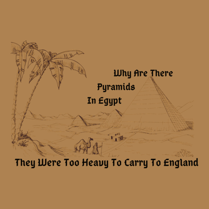 Why Are There Pyramids In Egypt They Were Too Heavy To Carry To Englan Leatherette Tumbler | Artistshot