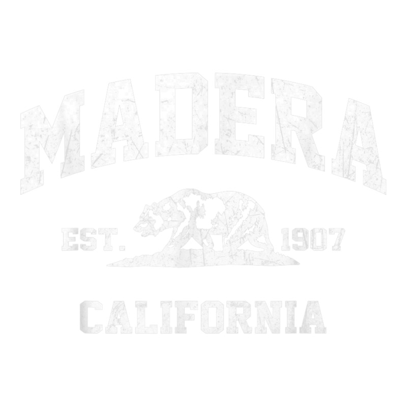 Madera California Ca Vintage State Athletic Style T Shirt Bomber Jacket by genze | Artistshot