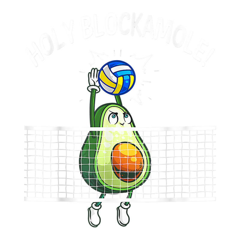 Holy Blockamole Volleyball Shirt Player Blocker Avocado T Shirt Bomber Jacket by cm-arts | Artistshot