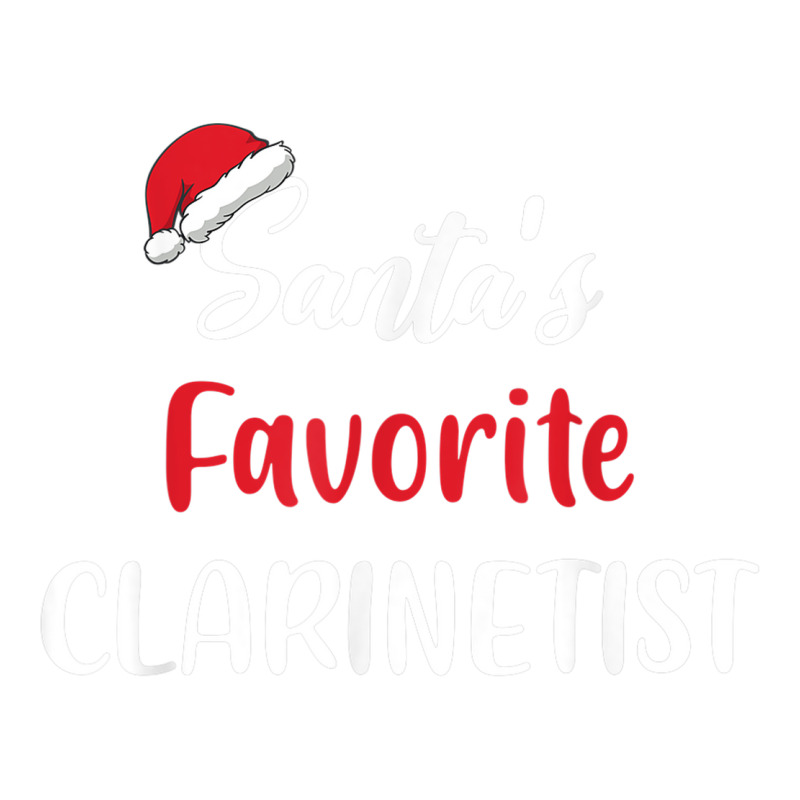 Santas Favorite Clarinetist Gift Christmas Clarinet Funny Bomber Jacket | Artistshot