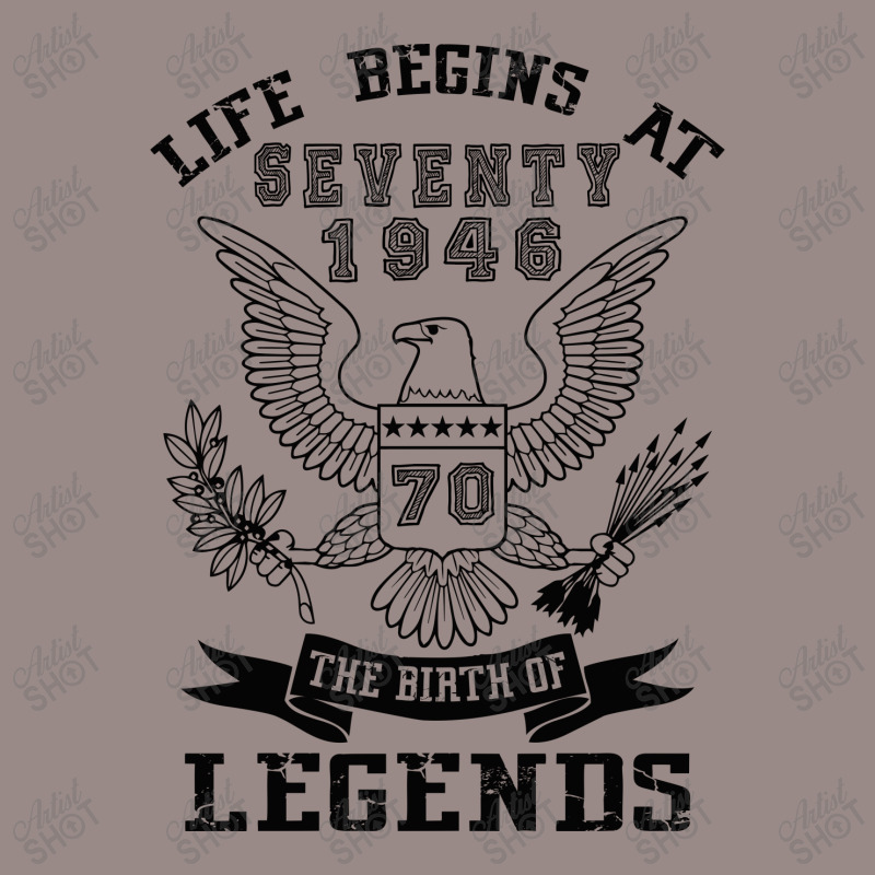 Life Begins At Seventy 1946 The Birth Of Legends Vintage T-shirt | Artistshot