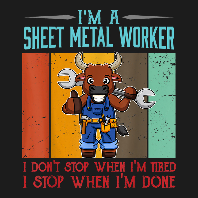 Mens Sheet Metal Worker Stop When I'm Done Locksmith T Shirt Beanie by leiseyxlmorit | Artistshot