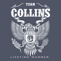 Team Collins Lifetime Member Vintage T-shirt | Artistshot