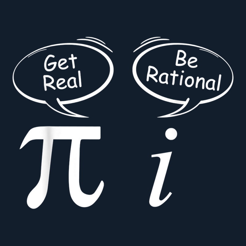 Pi Get Real I Be Rational Mathematician Wit Math Students T Shirt Beanie by cm-arts | Artistshot