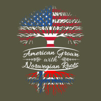 American Grown With Norwegian Roots Vintage T-shirt | Artistshot