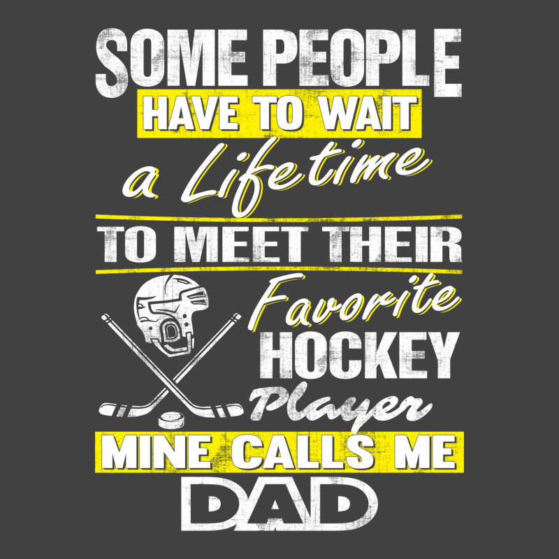 Hockey Player's Dad - Father's Day - Dad Shirts Vintage T-shirt | Artistshot