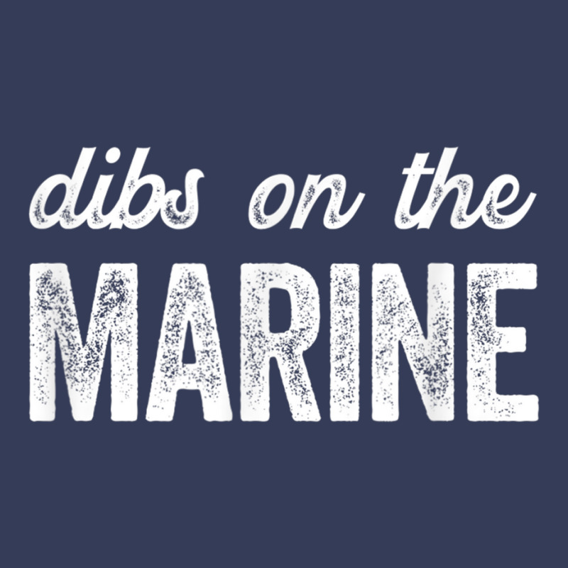 Funny Marine Wife Dibs On The Marine T Shirt Visor hat by cm-arts | Artistshot