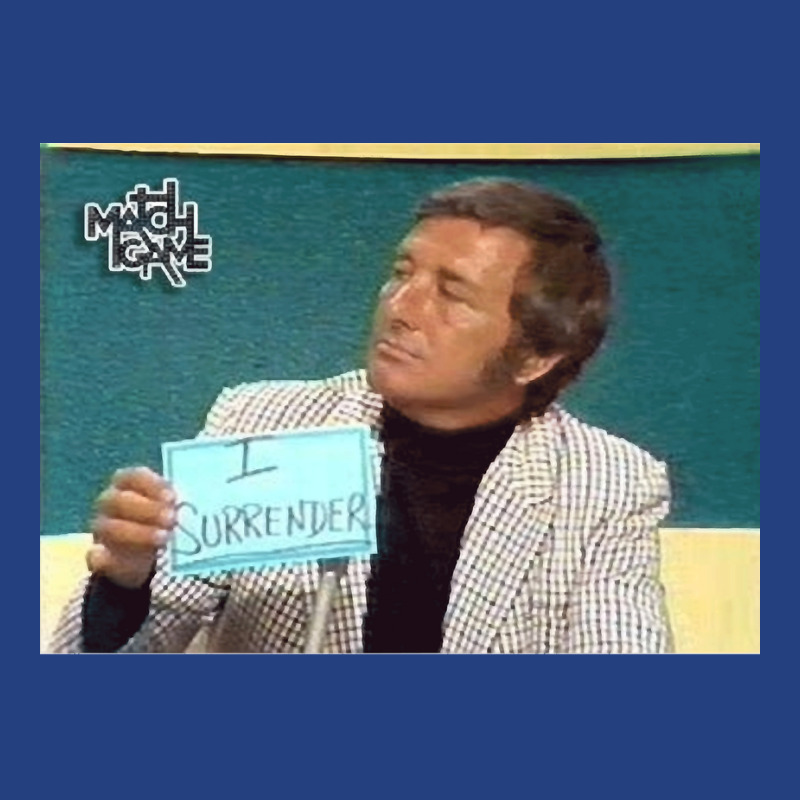 Richard Dawson I Surrender Match Game Color Photo Classic Visor hat by cm-arts | Artistshot