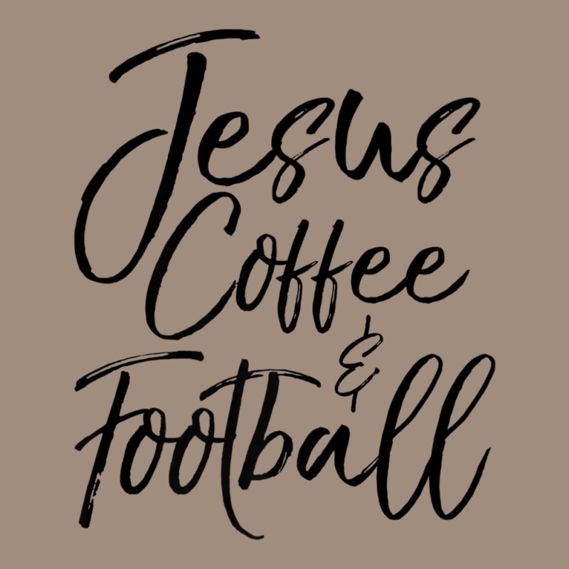 Christian Game Day Quote Jesus Coffee & Football Visor hat by thangdinhsinhelf | Artistshot