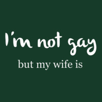 I'm Not Gay But My Wife Is Visor Hat | Artistshot