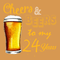 Cheers And Beers To  My 24 Years Vintage T-shirt | Artistshot