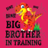 Kids Big Brother In Training Dinosaur T Rex Rawr Announcement Pom Pom Beanie | Artistshot