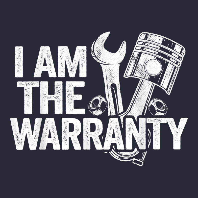 I Am The Warranty Race Car Parts Repair Guy Funny Mechanic T Shirt Pom Pom Beanie by cm-arts | Artistshot