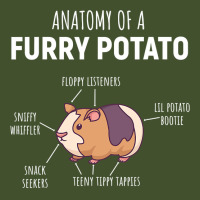 Anatomy Of A Furry Potato Guinea Pig Lover Gift Sun Shade Cap | Artistshot