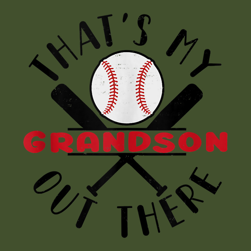 That's My Grandson Out There Baseball For Grandma Grandpa Tank Top Sun Shade Cap by cm-arts | Artistshot