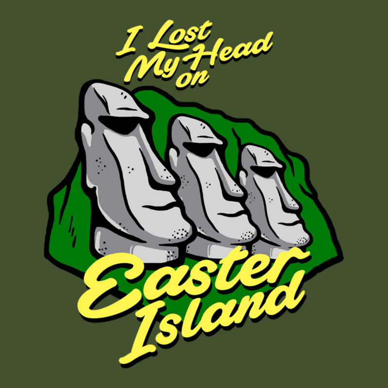 I Lost My Head On Easter Island Sun Shade Cap | Artistshot