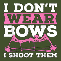 I Don't Wear Bows Arrow Hunting Shooting Sports Archery T Shirt Sun Shade Cap | Artistshot