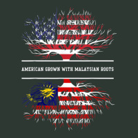 American Grown With Malaysian Roots T Shirt Malaysia Tee Mesh Back Trucker Hat | Artistshot