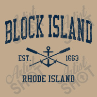 Block Island Ri Vintage Navy Crossed Oars & Boat Anchor Mesh Back Trucker Hat | Artistshot