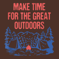 Make Time For Outdoors Camping Hiking Camper Hiker Traveler T Shirt Retro Trucker Cap | Artistshot