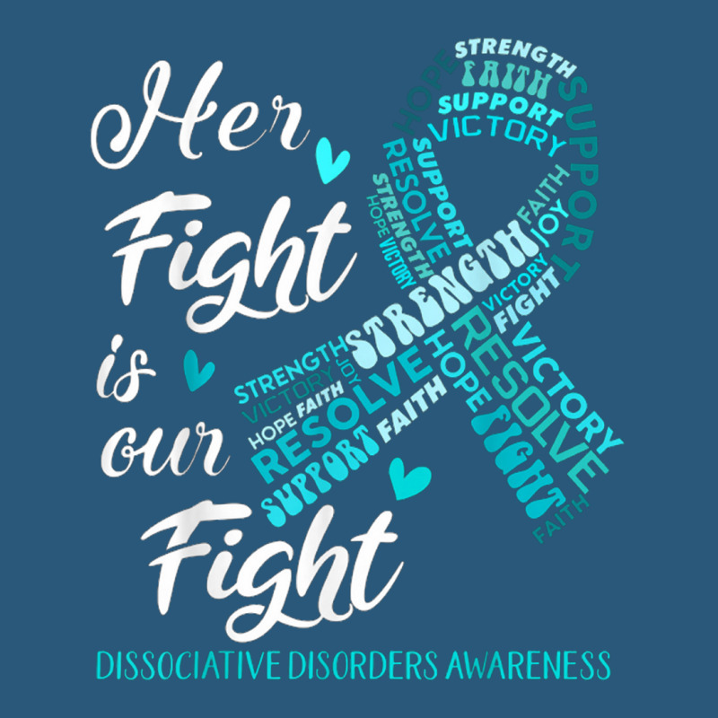 Dissociative Disorders Awareness Her Fight Is Our Fight Retro Trucker Cap | Artistshot