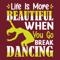 Breakdancer Gift T  Shirt Life Is More Beautiful When You Go Break Dan Retro Trucker Cap | Artistshot