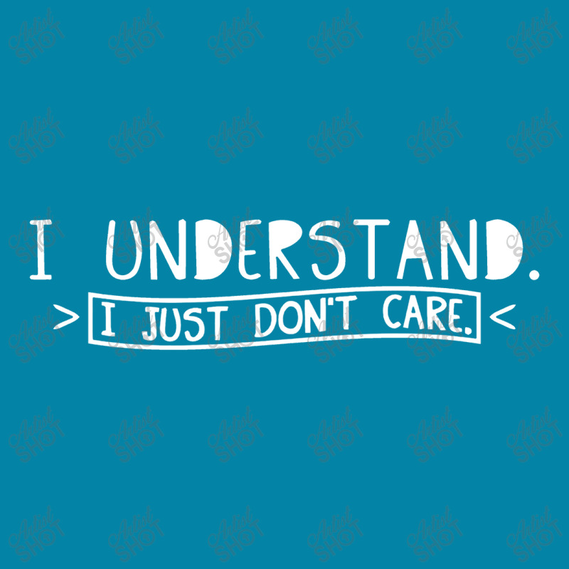 I Understand I Just Don't Care Retro Trucker Cap by kerenajun | Artistshot