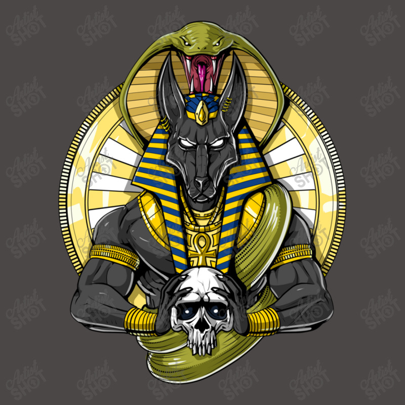 Hippie Egyptian Mythology God Anubis Retro Trucker Cap by criticizematter | Artistshot