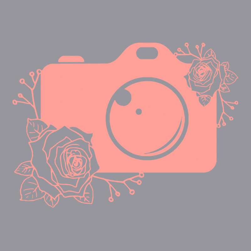 Photographer T  Shirt Pink Camera Silhouette T  Shirt Retro Trucker Cap by candlegoodwill | Artistshot