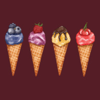 Assorted Ice Cream Cones T  Shirt Assorted Ice Cream Cones Set   Blueb Retro Trucker Cap | Artistshot