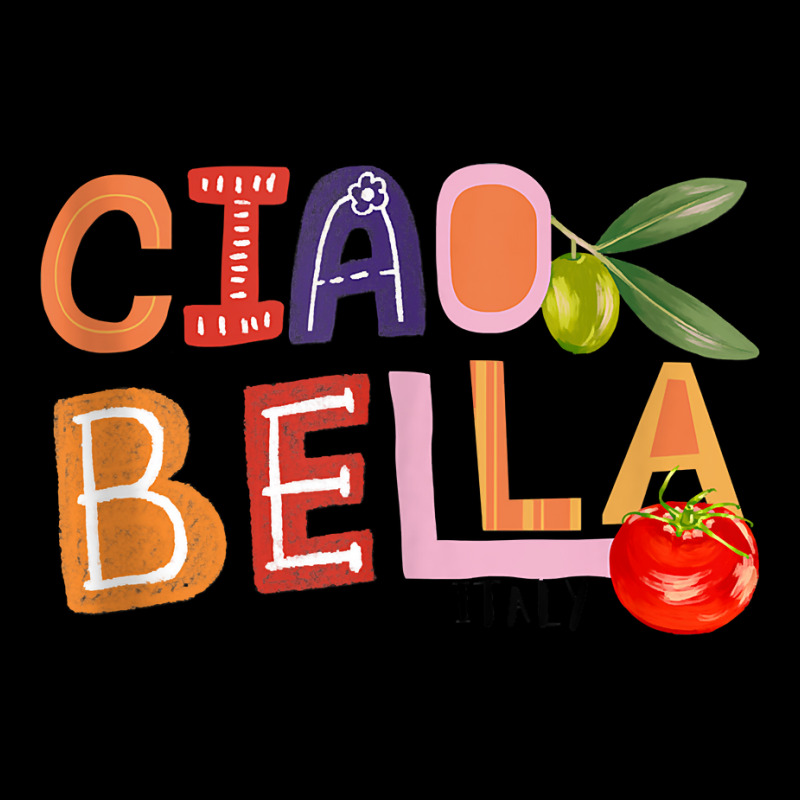 Funny Ciao Bella Saying Italy Garden For Italian Foods Lover Tank Top Retro Trucker Cap | Artistshot