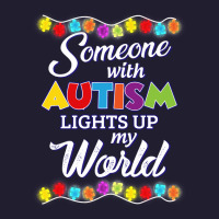 Autism Autistic Someone With Lights Up My World Tautistic Autism Aware Seamless Cap | Artistshot