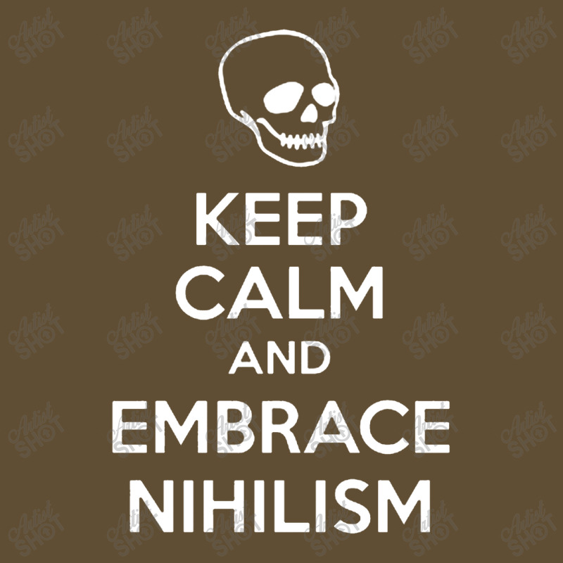 Keep Calm And Embrace Nihilism Seamless Cap by bedaopini | Artistshot