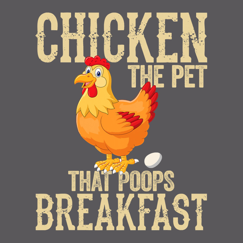 Chicken Chick The Pet That Poops Breakfast Funny Chicken 13 Rooster He Seamless Cap by circularflap | Artistshot