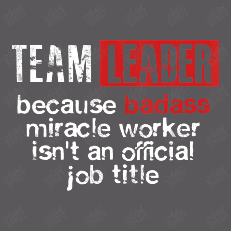 Team Leader Office Leadership Influencer Management Boss Seamless Cap by duniaperi | Artistshot