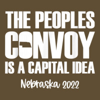 The Peoples Convoy Is A Capital Idea   Nebraska T Shirt Seamless Cap | Artistshot