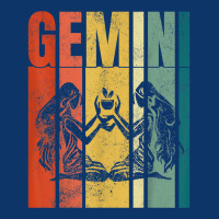 Vintage Gemini Man Astrology Lover Zodiac Gemini Birthday T Shirt Seamless Cap | Artistshot