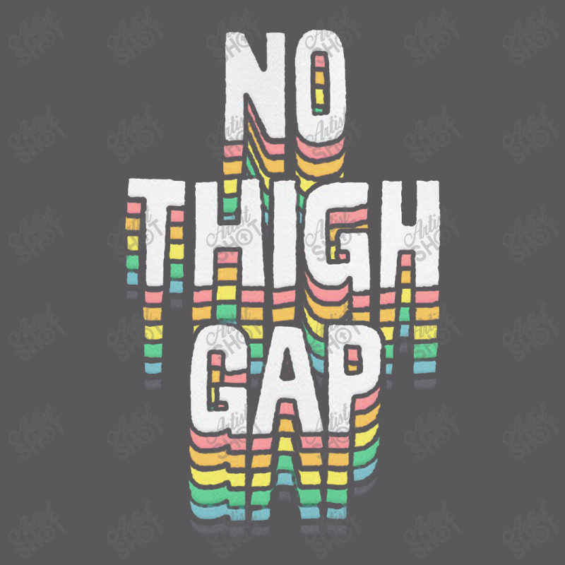 No Thigh Gap Original Body Positivity Typography Design Seamless Cap | Artistshot