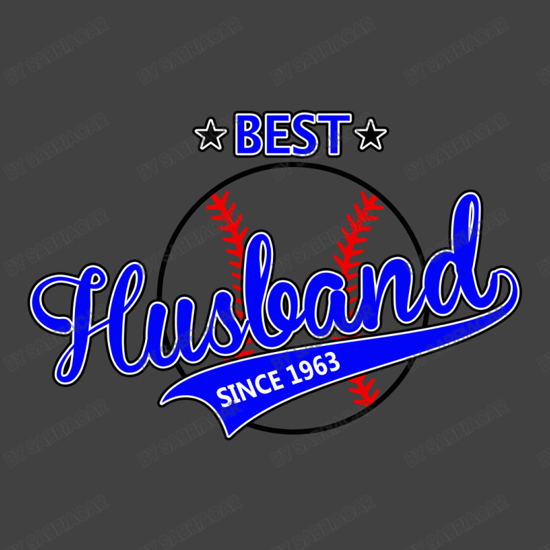 Best Husband Since 1963 - Baseball Husband Vintage T-shirt | Artistshot