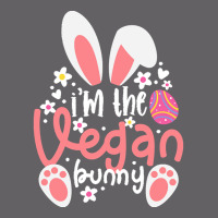 Vegan Design T  Shirt Bunny Ears I'm The Vegan Bunny Matching Easter V Yupoong Trucker Cap | Artistshot