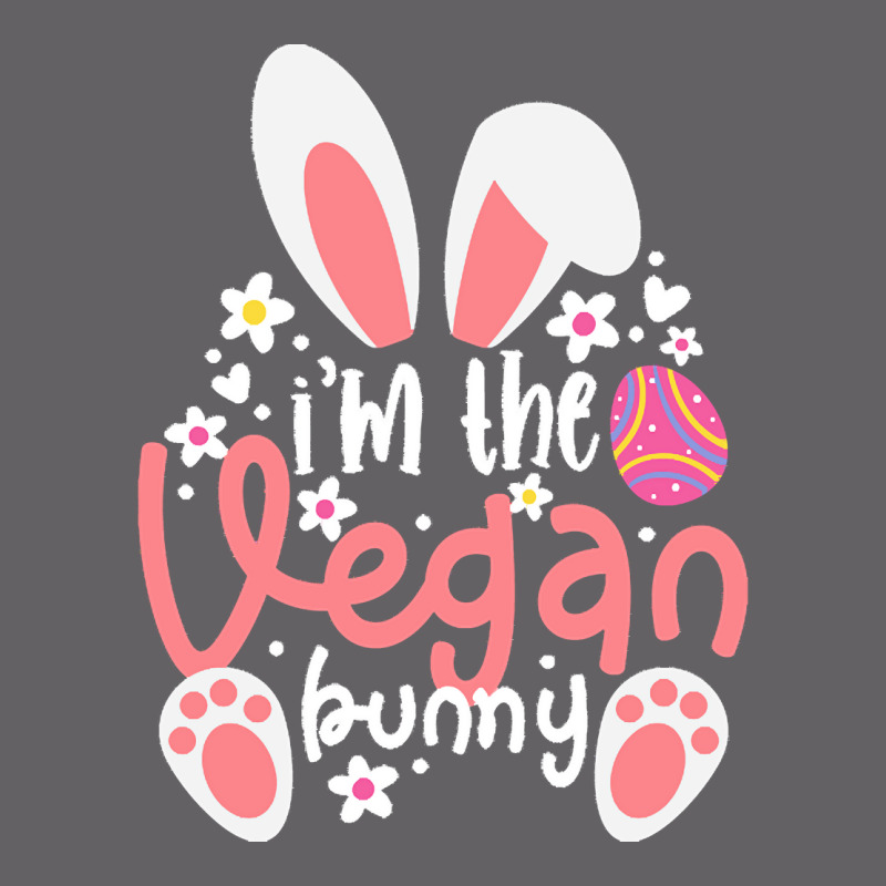 Vegan Design T  Shirt Bunny Ears I'm The Vegan Bunny Matching Easter V Yupoong Trucker Cap by alexandrea99751 | Artistshot