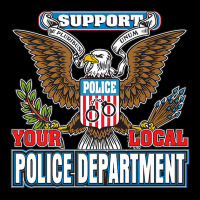 Support Your Local Police Departt Bald Eagle Yupoong Trucker Cap | Artistshot