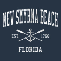 New Smyrna Beach Fl Vintage Crossed Oars & Boat Anchor Sport Zip Hoodi Yupoong Trucker Cap | Artistshot