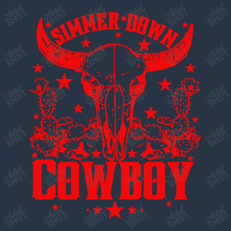 Simmer Down Cowboy Rodeo Yupoong Trucker Cap | Artistshot